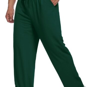 Men's Lightweight Sweatpants  Sweat Pants for Men Straight Leg Gym Sweatpants Lounge Pants with Pockets