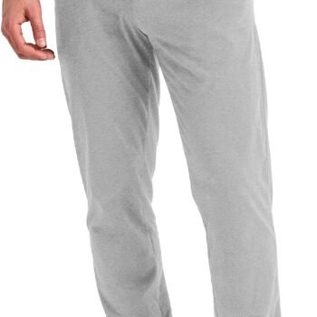 Cotton Joggers, Jersey Sweatpants for Men with Pockets, 30" Inseam