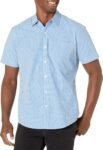 Men's Regular-Fit Short-Sleeve Poplin Shirt